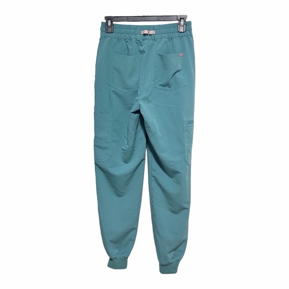 Figs Uman Jogger Scrub Pants Size XS Cactus PO #4095 - Picture 3 of 6
